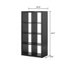 8-Cube Storage Organizer, White Texture