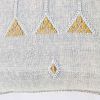 Moroccan Handwoven Cactus Silk Lumbar Pillow 14 x 36 Embroidered cushion