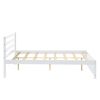 Full Size Wood Platform Bed Frame with Headboard