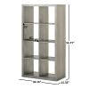 8-Cube Storage Organizer, White Texture