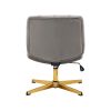 COOLMORE Home Office Desk Chair, Vanity Chair, Modern Adjustable Home Computer Executive Chair Swivel Task Chair for Small Space, Living Room, Make-up