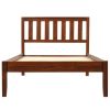 Wood Platform Bed with Headboard/Wood Slat Support,Twin
