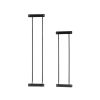 Wall Mounted Metal Bathroom Towel Rack, Set of 2,