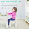 3 Pieces Multi Activity Kids Play Table and Chair Set