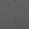 Headboard with Ears Dark Gray 40.6"x9.1"x30.7"/34.6" Fabric
