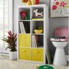 8-Cube Storage Organizer, White Texture