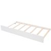 Twin Size Daybed Wood Bed with Twin Size Trundle