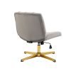COOLMORE Home Office Desk Chair, Vanity Chair, Modern Adjustable Home Computer Executive Chair Swivel Task Chair for Small Space, Living Room, Make-up