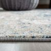 Madison Kebo Vintage Abstract Area Rug, Grey/Blue, 5'3" x 7'6"