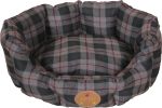 Wick-Away Nano-Silver and Anti-Bacterial Water Resistant Round Circular Dog Bed