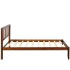 Wood Platform Bed with Headboard/Wood Slat Support,Twin