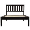 Wood Platform Bed with Headboard/Wood Slat Support,Twin