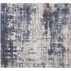 Grey Abstract Area Rug, 5' x 7'