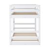 Twin Over Twin Bunk Bed with Ladder